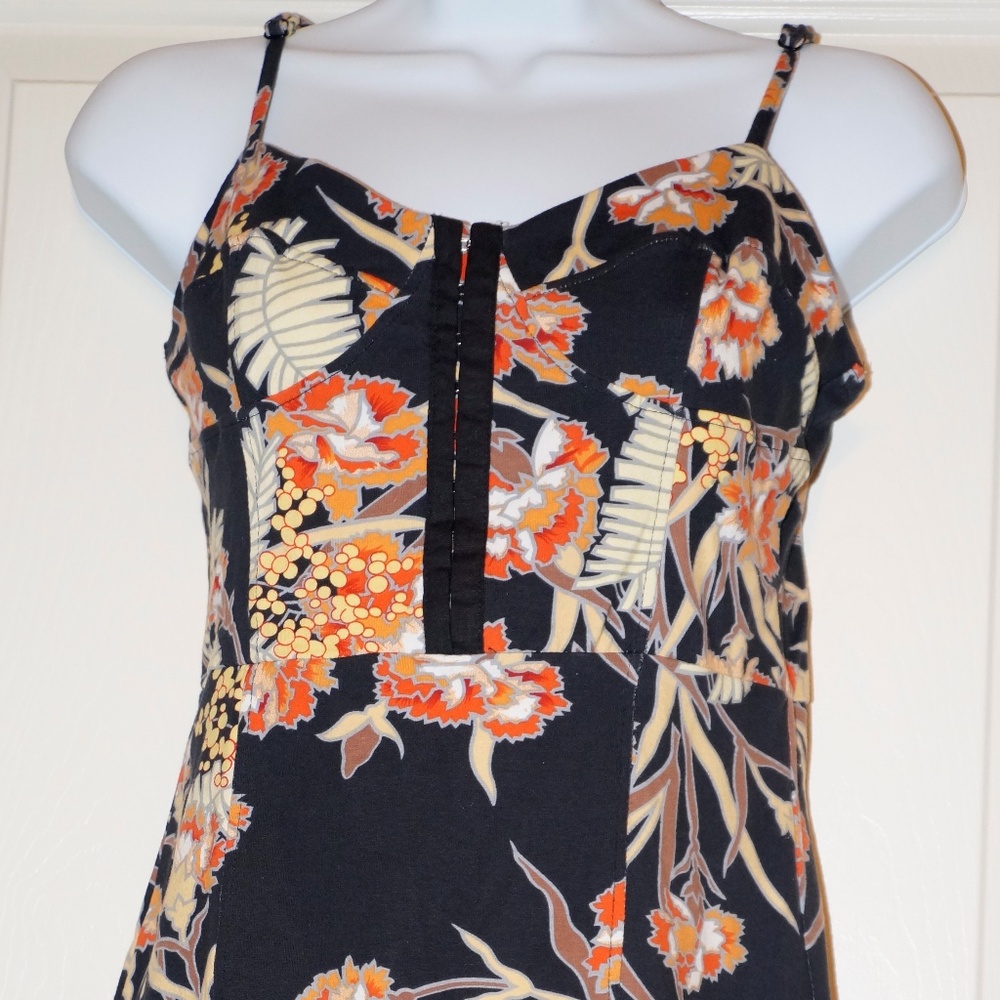 MINKPINK Spaghetti Strap Flora Mini Dress